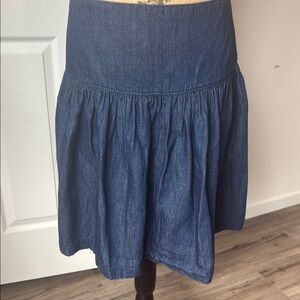 Denim Blue Skirt
